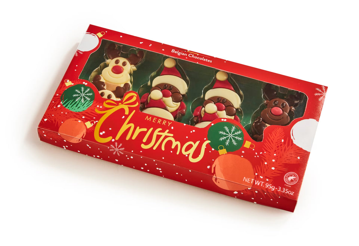Amundsen Ickx giftbox 4 Reindeer - 4 Santas