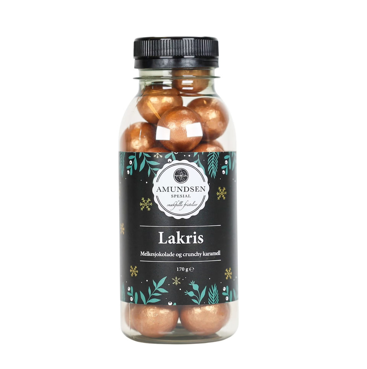 Amundsen Vinter: Lakris - Melkesjokolade & crunchy karamell